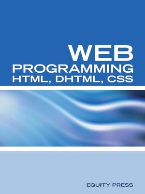 cover image of Web Programming Interview Questions with HTML, DHTML, and CSS